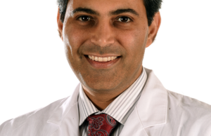 Dr. Rohit Dhall,&nbsp;chair of the Department of Neurology in the UAMS College of Medicine
