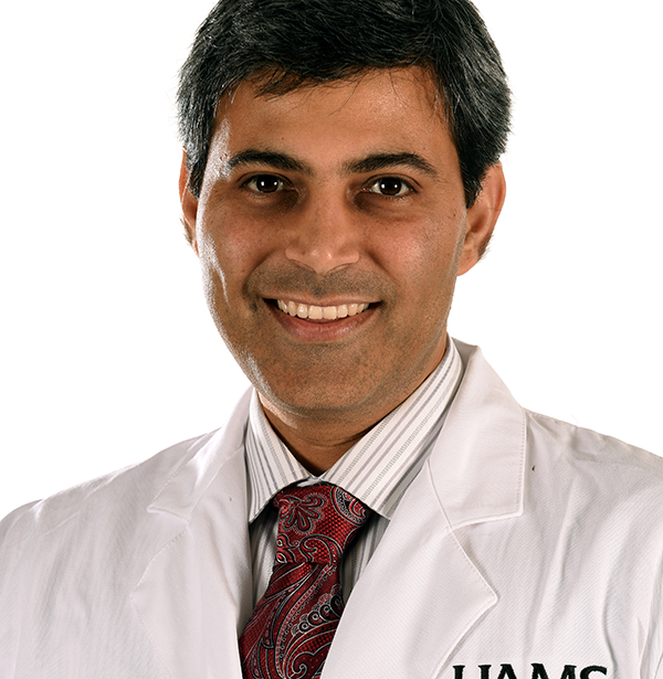 Dr. Rohit Dhall,&nbsp;chair of the Department of Neurology in the UAMS College of Medicine