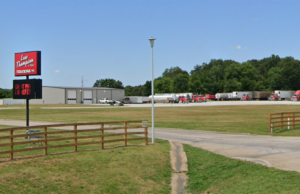 A Google Street View image of Lew Thompson & Son Trucking's headquarters in Huntsville