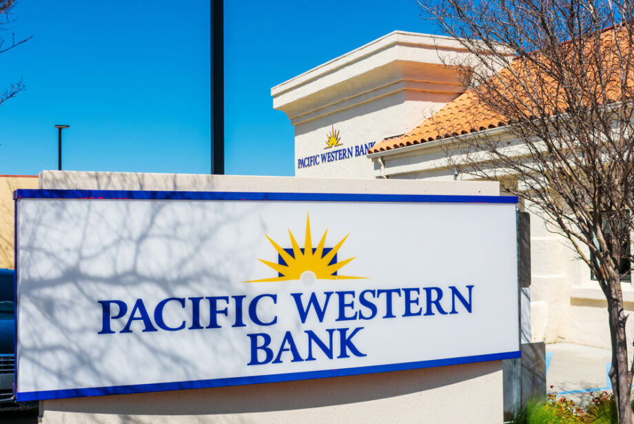 A Pacific Western Bank branch in Paso Robles, California