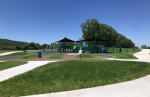 The 64,000-SF inclusive playground at Two Rivers Park