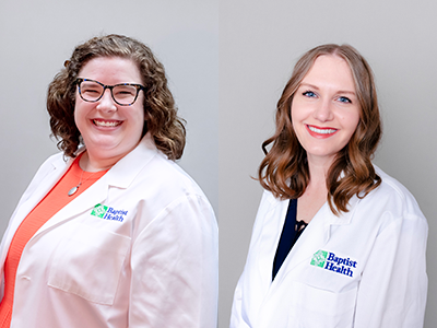 (From left) SaraBeth Askins and Madison Stave