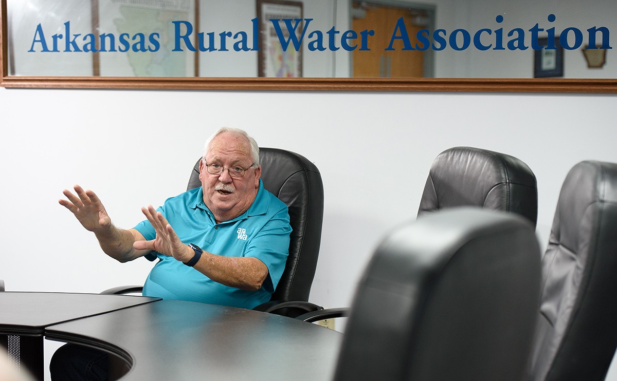 Training is an important part of the mission, said Dennis Sternberg, CEO of the Arkansas Rural Water Association.