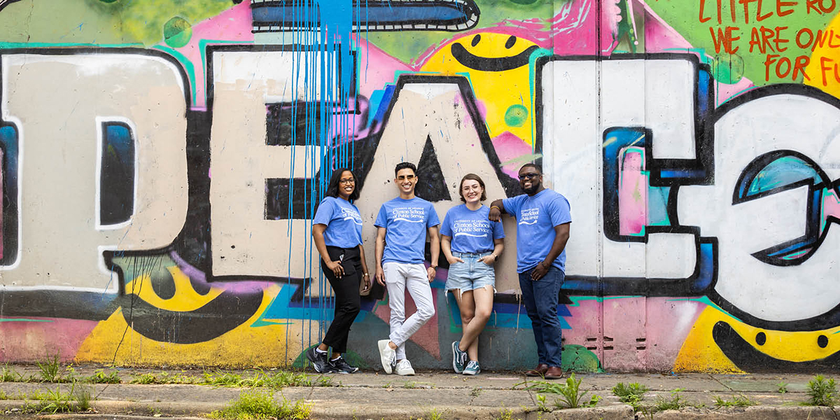 At the Clinton School, we teach and model the power of relationships, and our community is built on collaboration.