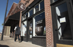 The Legends Resort & Casino office in Russellville remains open. Jennifer McGill, who works there and is a plaintiff in the suit, declined to be interviewed. [steve lewis]