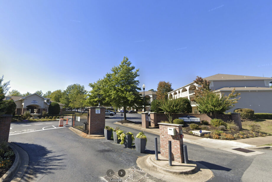 Parham Pointe Apartments at 1500 Parham Pointe Drive in Little Rock. [Google Maps]