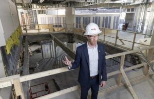 Dr. Burke Soffe, dean of the Lyon College School of Dental Medicine: “This will provide a generational impact on oral health in the state.” [Karen Segrave]