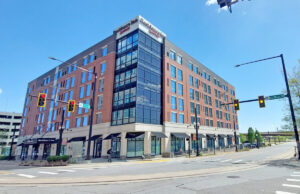 Residence Inn Marriott at 219 River Market Ave. in downtown Little Rock. [George Waldon]