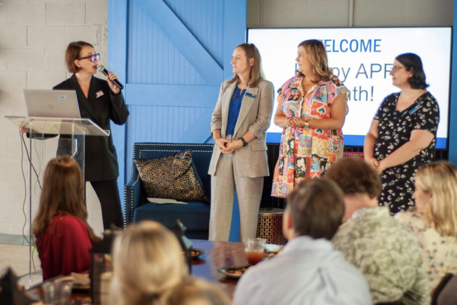 Sandra McGrew, Amanda Hoelzeman, Carrie Phillips and Angelita Faller. [PHOTO provided]