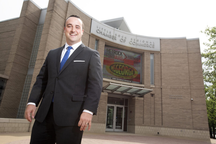 Jack Thomas of the Little Rock Regional Chamber was instrumental in negotiations that landed a data center. [Steve Lewis]