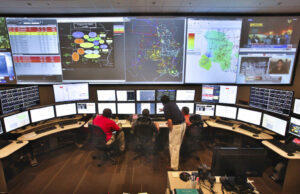 SPP’s coordination center in Little Rock. It oversees the grid in a 14-state region. [PHOTO provided]