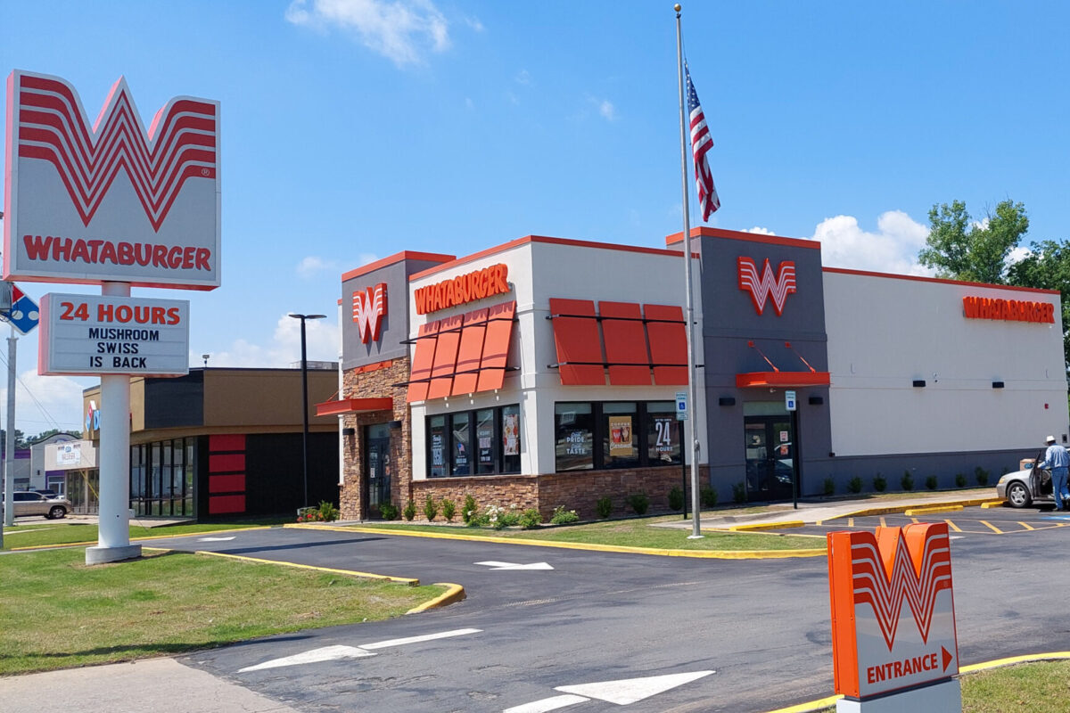 Whataburger at 1815 N. First St. in Jacksonville. [George Waldon]