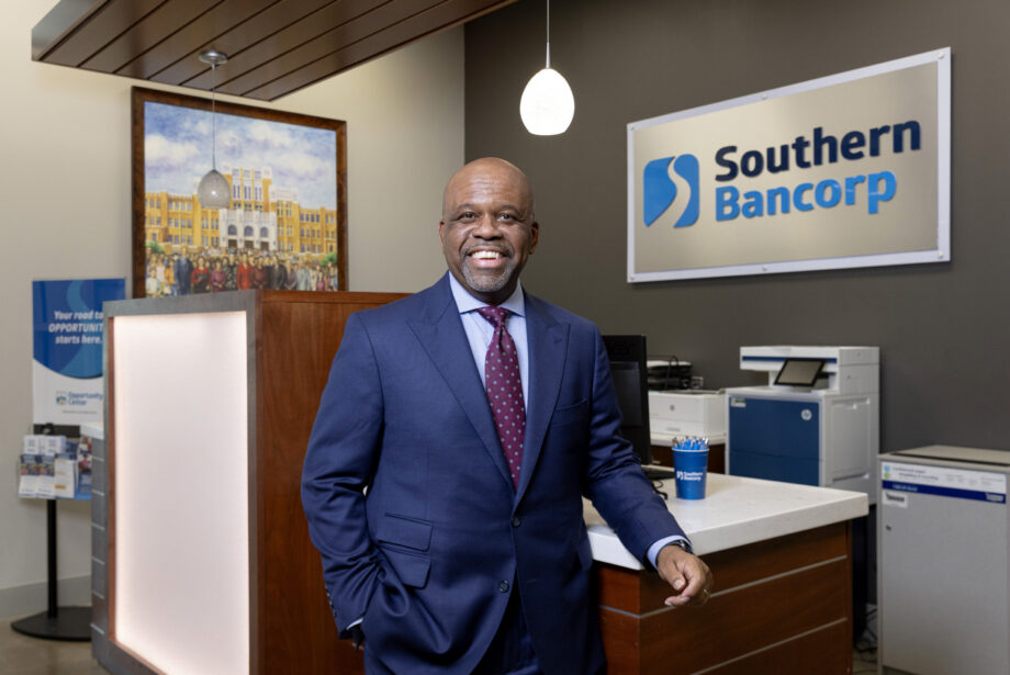 Darrin Williams is the CEO of Southern Bancorp Inc., one of the United States’ oldest and largest community development financial institutions. [Karen E. Segrave]