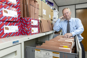 Robert Brech is executive director of the Office of Professional Conduct, whose job is to enforce rules on the behavior of Arkansas attorneys. [Karen E. Segrave]