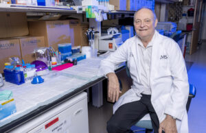 Dr. Michael Birrer, UAMS vice chancellor, is director of UAMS’ Winthrop P. Rockefeller Cancer Institute. He is working toward UAMS receiving a National Cancer Institute designation, which would have an estimated economic impact on Arkansas of more than $70 million. [Karen E. Segrave]