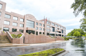 Dillard’s Inc. said that shifting its incorporation to Texas won’t result in any change in headquarters or jobs. Below is its corporate headquarters in Little Rock. [Madeline Circle]