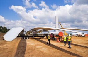 The Nimbus Wind Farm is under construction in Carroll County, with around 200 workers on-site. The project is expected to reach commercial operations in the spring of 2026. [PHOTO PROVIDED]